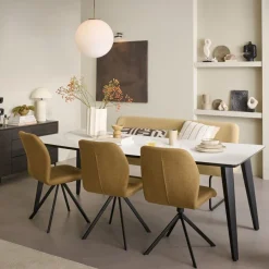 Eetkamerstoel Selnass Bruin