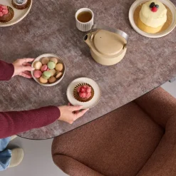 Eetkamerstoel Selnass Roze