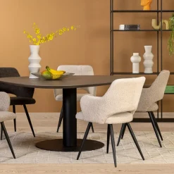 Eetkamerstoel Ziggy Crème