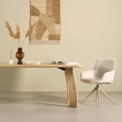 Eettafel Bedford Naturel - 220x100 cm