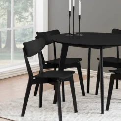 Eettafel Guss Zwart - Ø 105 cm