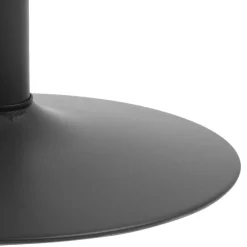 Eettafel Heeze - Ø 80 cm Zwart