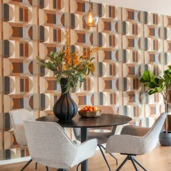 Eettafel Heeze Zwart - Ø 110 cm