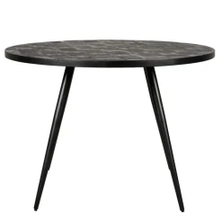 Eettafel Helsinge Zwart - Ø 130 cm
