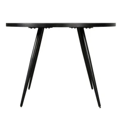 Eettafel Helsinge Zwart - Ø 130 cm
