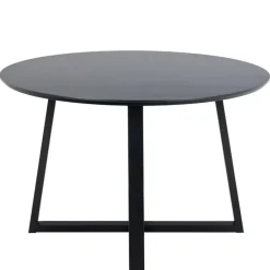 Eettafel Jonna Zwart - Ø 120 cm