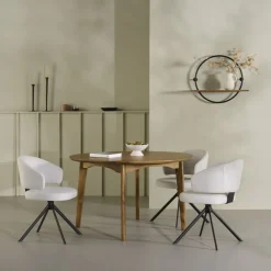 Eettafel Lerma Bruin - Ø 130 cm