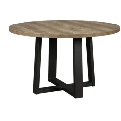 Eettafel Middelburg Bruin - Ø 130 cm