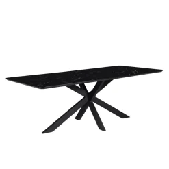 Eettafel Nyborg Zwart - 190x95 cm
