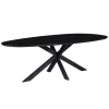 Eettafel Nyborg Zwart - 225x115 cm