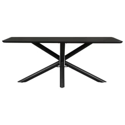 Eettafel Nyborg Zwart - 190x95 cm