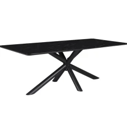 Eettafel Nyborg Zwart - 220x100 cm