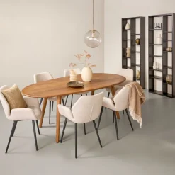 Eettafel Rego Bruin - 240x110 cm