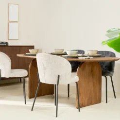 Eettafel Verla Bruin - 220x100 cm