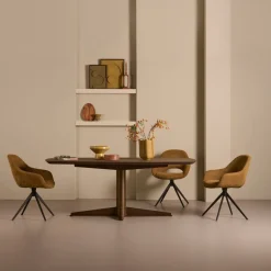 Eettafel Viborg Bruin - 200x100 cm