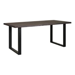 Eettafel Viborg Donkerbruin - 180x90 cm