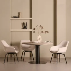 Eettafel Viborg Naturel - Ø 120 cm