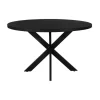 Eettafel Viborg Zwart - Ø 130 cm