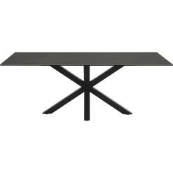 Eettafel Vikten Zwart - 200x100 cm