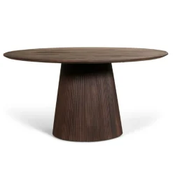 Eettafel Viktor Donkerbruin - Ø 150 cm