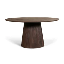 Eettafel Viktor Donkerbruin - Ø 120 cm