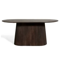 Eettafel Viktor Donkerbruin - 180x100 cm