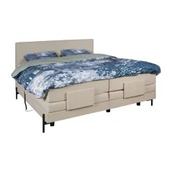 Elektrische Boxspring Barcelona Naturel - 180x200 cm