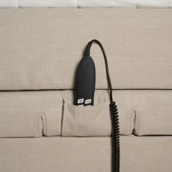 Elektrische Boxspring Barcelona Naturel - 180x200 cm