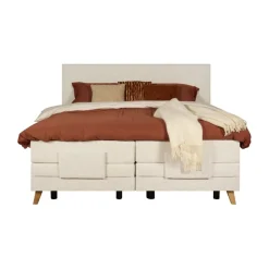 Elektrische Boxspring Madrid Naturel - 180x200 cm