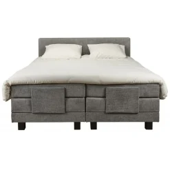 Elektrische Boxspring Sevilla Grijs - 180x200 cm