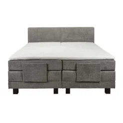 Elektrische Boxspring Sevilla Grijs - 180x200 cm