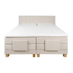 Elektrische Boxspring Valencia Beige - 180x200 cm