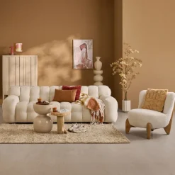 Fauteuil Bara Crème