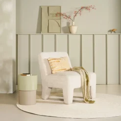 Fauteuil Leeds Beige