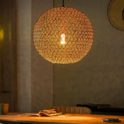 Hanglamp Dori Zwart - E27 - Ø 50 cm