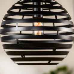Hanglamp Emile Zwart - E27 - Ø 30 cm