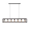 Hanglamp Eric Zwart - 7 x E27 - 168 cm breed