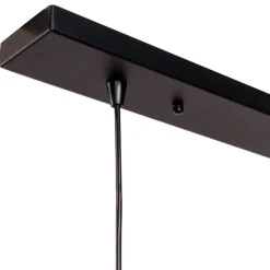 Hanglamp Eric Zwart - 7 x E27 - 168 cm breed