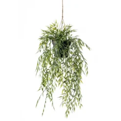 Hangplant Bamboo Groen - 50 cm hoog