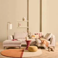 Hocker Source Beige - 102x74 cm