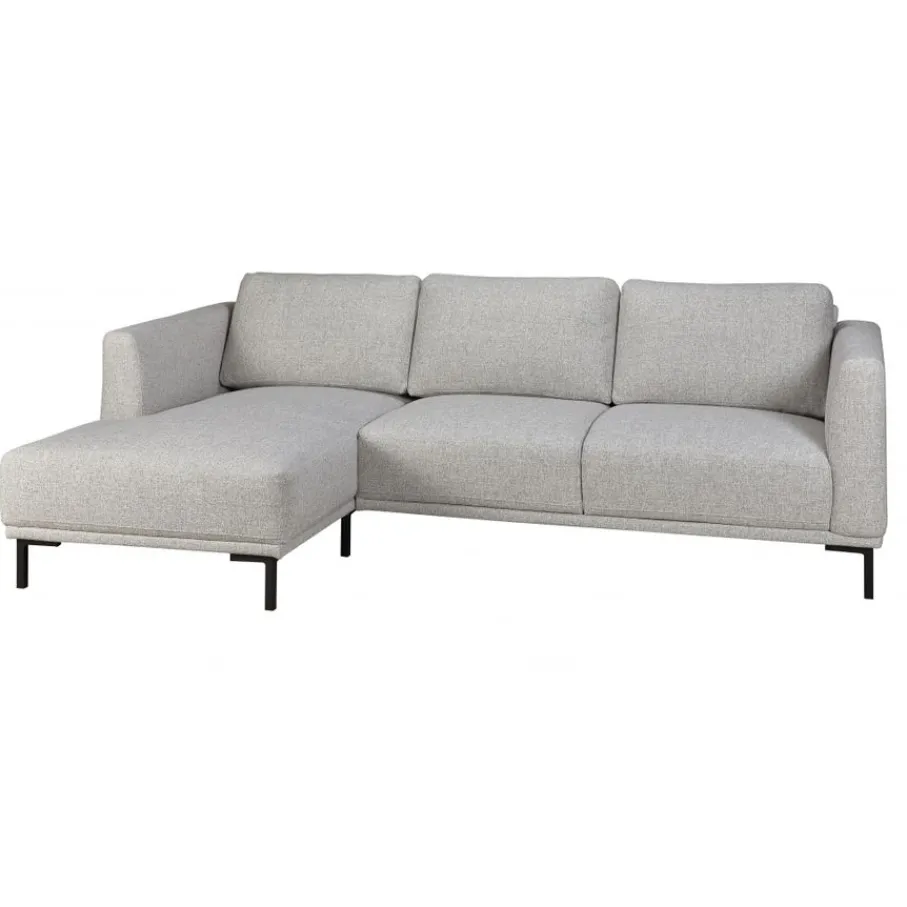 Hoekbank Andelst Links Grijs