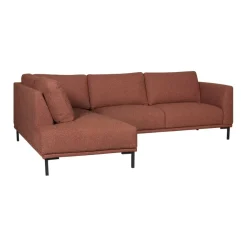 Hoekbank Andelst Links Steenrood