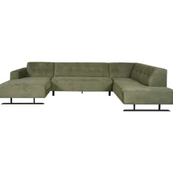 Hoekbank Chester Divan Rechts Groen