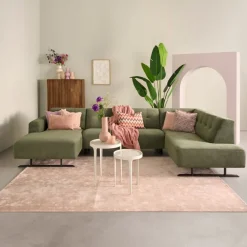 Hoekbank Chester Divan Rechts Groen