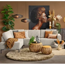 Hoekbank Deventer Links Grijs