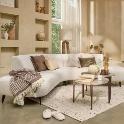 Hoekbank Dublin Crème