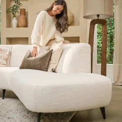 Hoekbank Dublin Crème