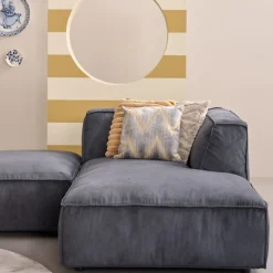 Hoekbank Dundee Rechts Blauw