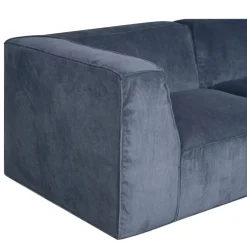 Hoekbank Dundee Rechts Blauw