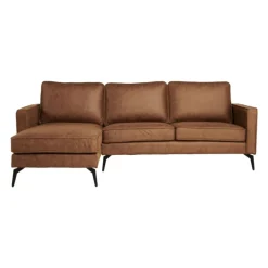 Hoekbank Etsa Links & Rechts Cognac